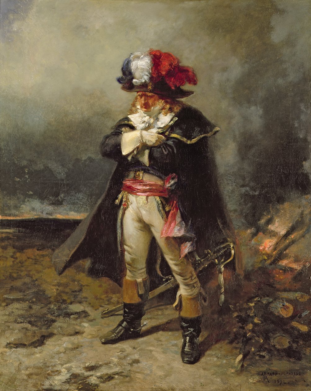 A portré feltehetően Lazare Carnot (1753-1823) 1872 alkotó: Charles Edouard Armand Dumaresq