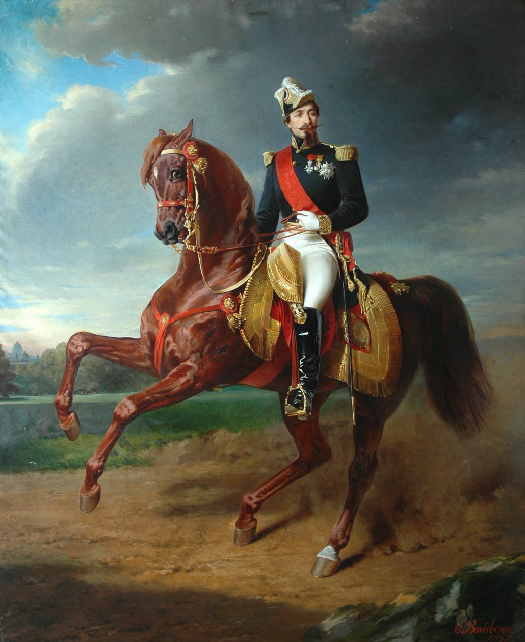 Charles Louis Napoleon Bonaparte, 1857 alkotó: Charles Edouard Boutibonne