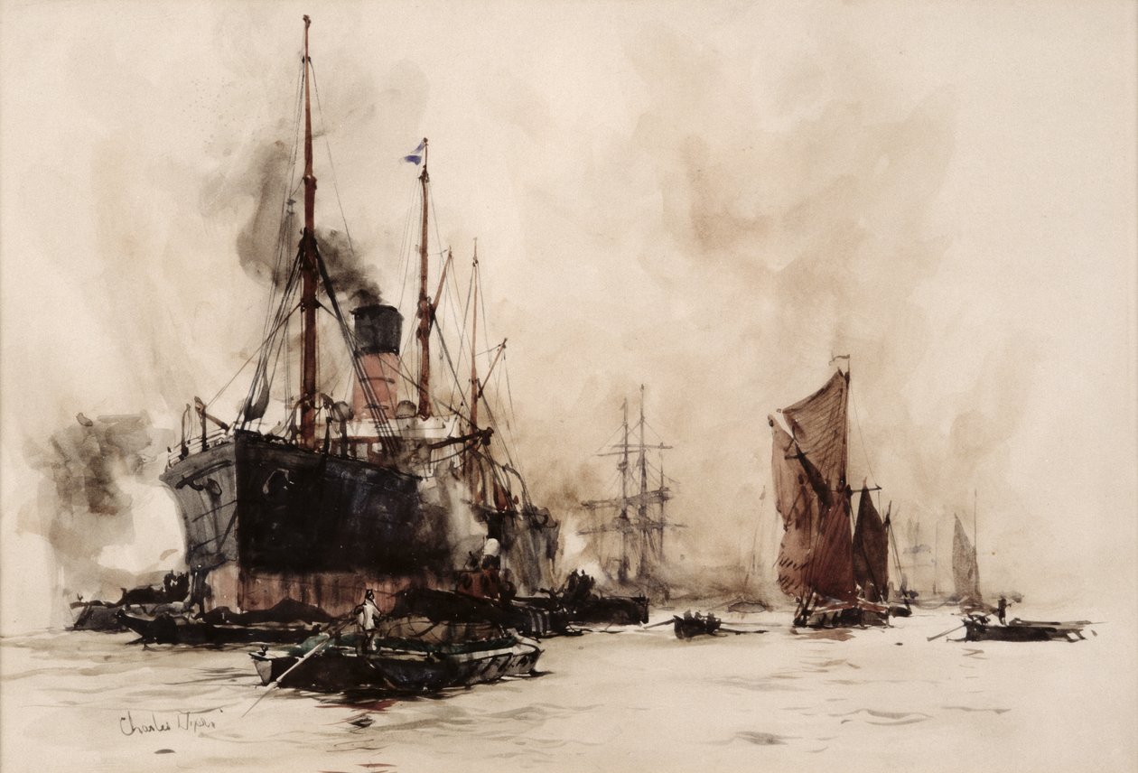Szénbunkerezés alkotó: Charles Edward Dixon