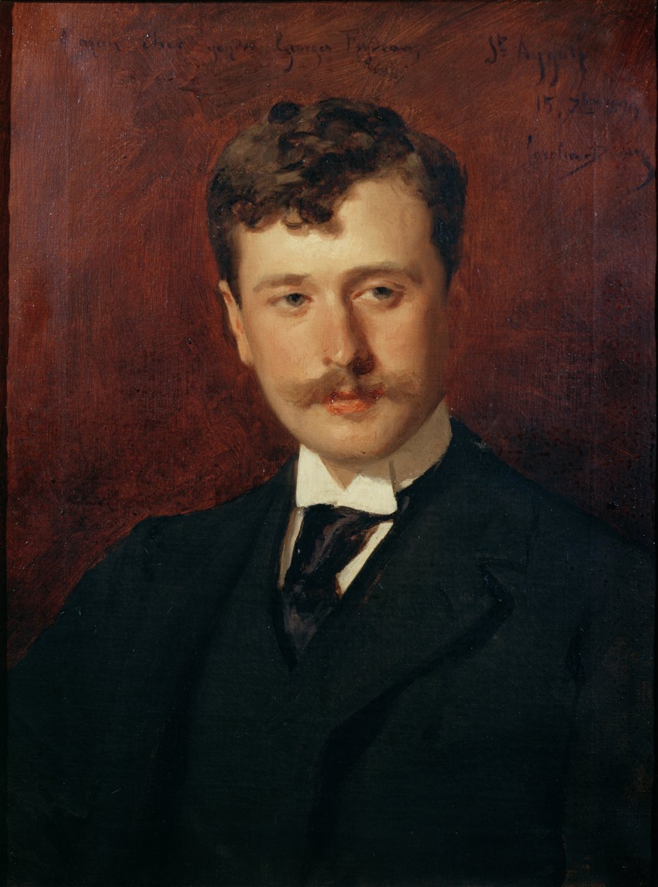 Georges Feydeau (1862-1921) portréja alkotó: Charles Emile Auguste Carolus Duran