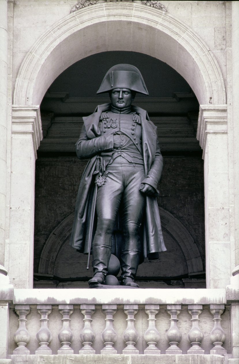 I. Napóleon (1769-1821) nagykabátban, 1831-33 (bronz) alkotó: Charles Emile Marie Seurre