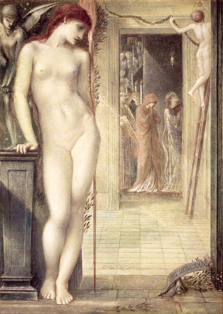 Venus Epithalamia, Sir Edward Burne-Jones festményének másolata alkotó: Charles Fairfax Murray