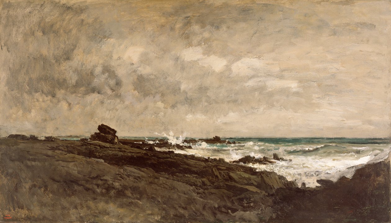Tengeri táj, 1867 körül alkotó: Charles Francois Daubigny