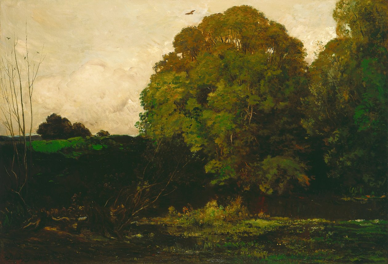 Egy tavacska a Morvánban, 1869 alkotó: Charles Francois Daubigny