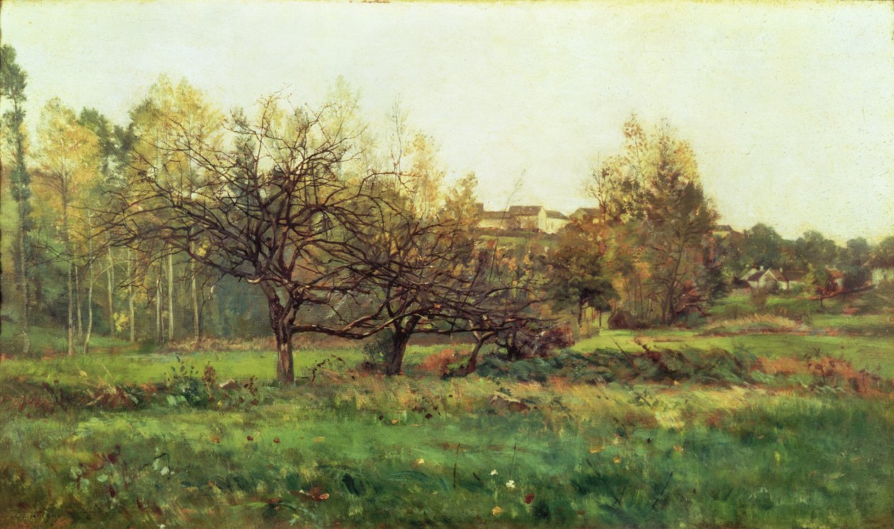 Őszi táj alkotó: Charles Francois Daubigny