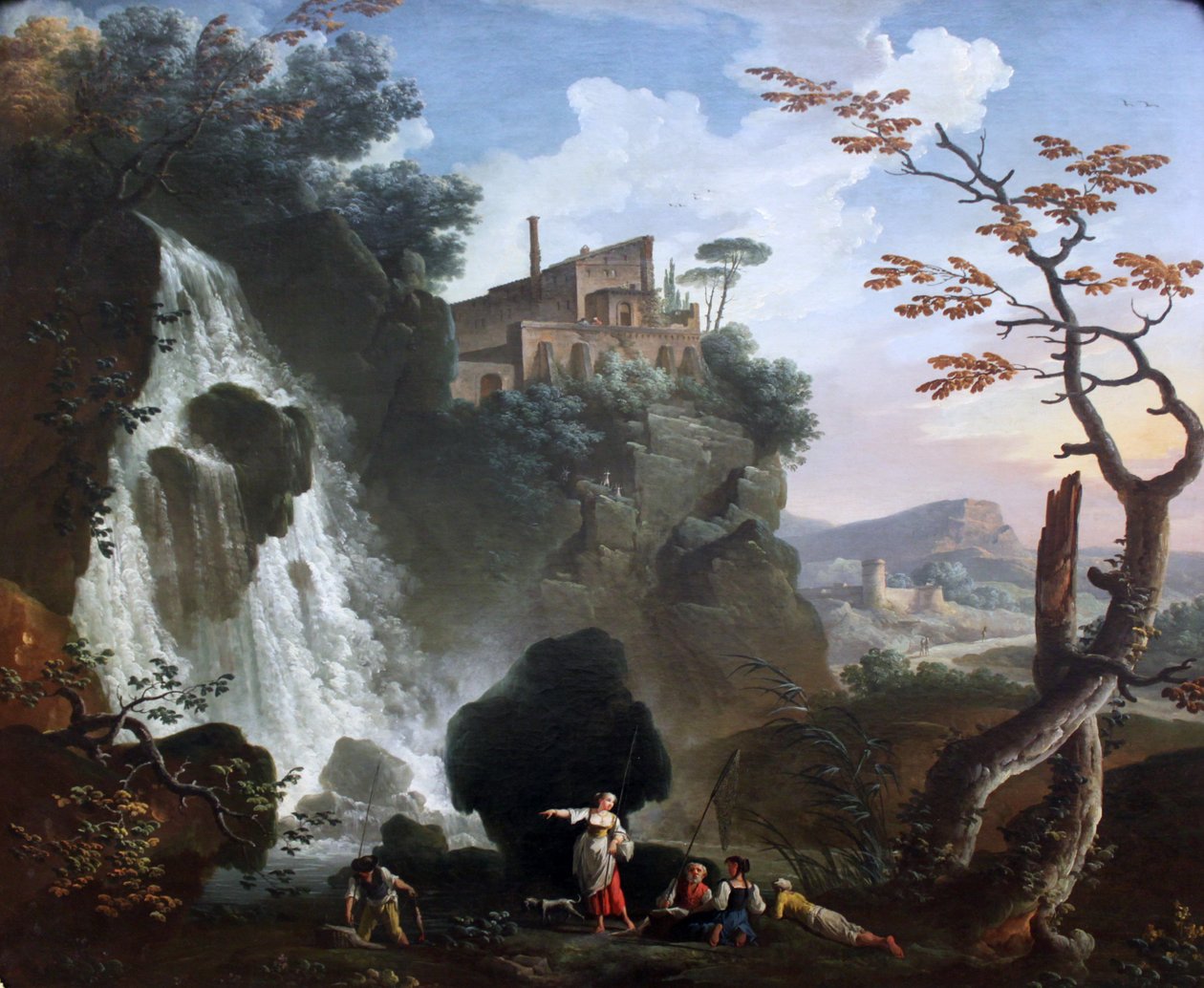 Villa des Maecenas Tivoliban alkotó: Charles François Grenier de Lacroix