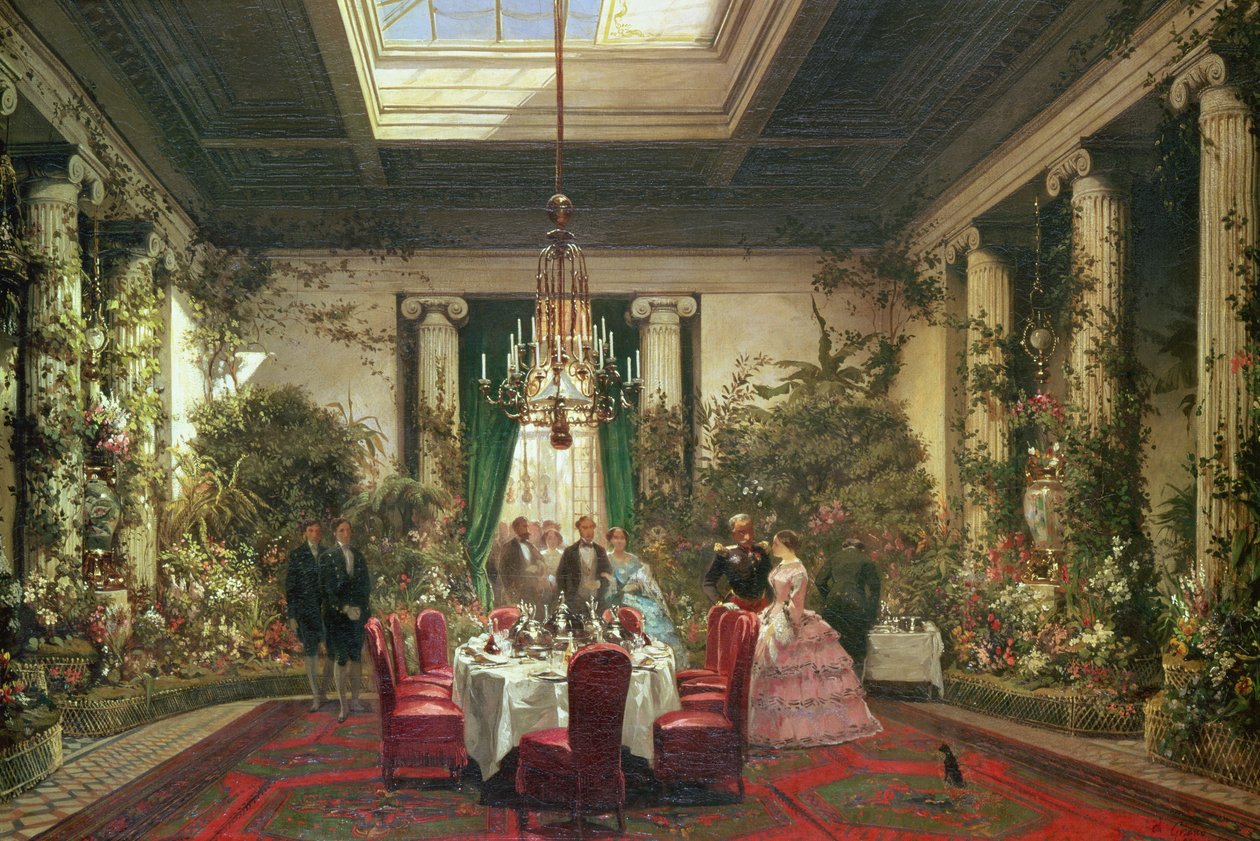 Mathilde hercegnő Salle-a-Manger, rue de Courcelles, Párizs alkotó: Charles Giraud