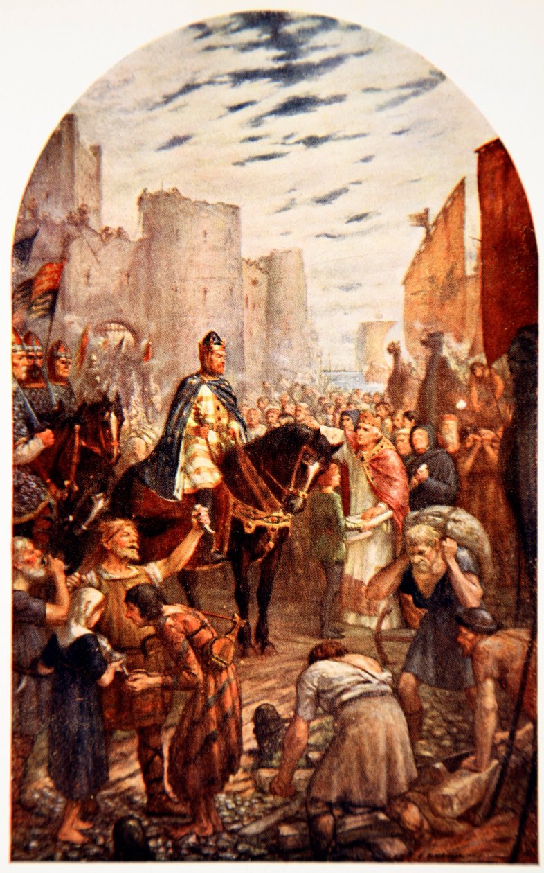 William Rufus a londoni Towerben alkotó: Charles Goldsborough Anderson