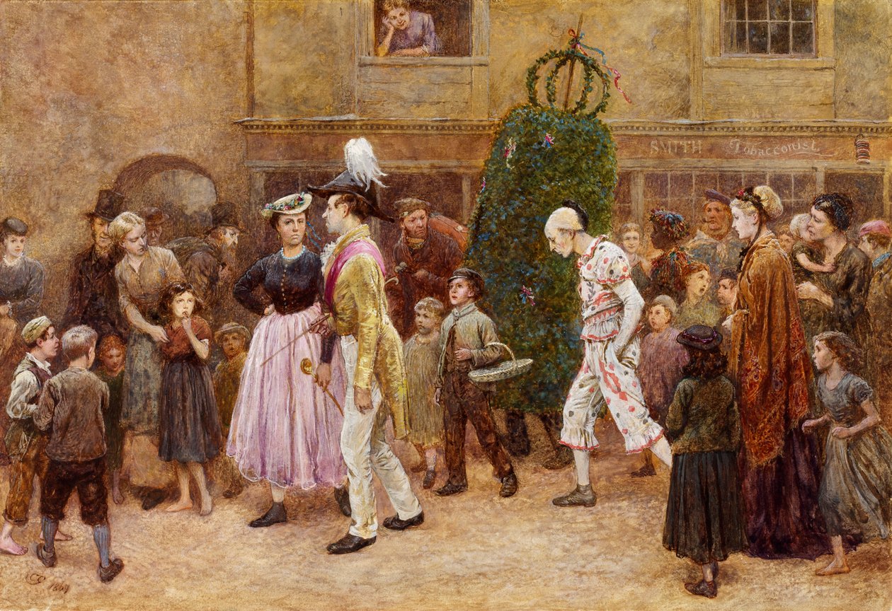 május elseje, 1869 alkotó: Charles Green