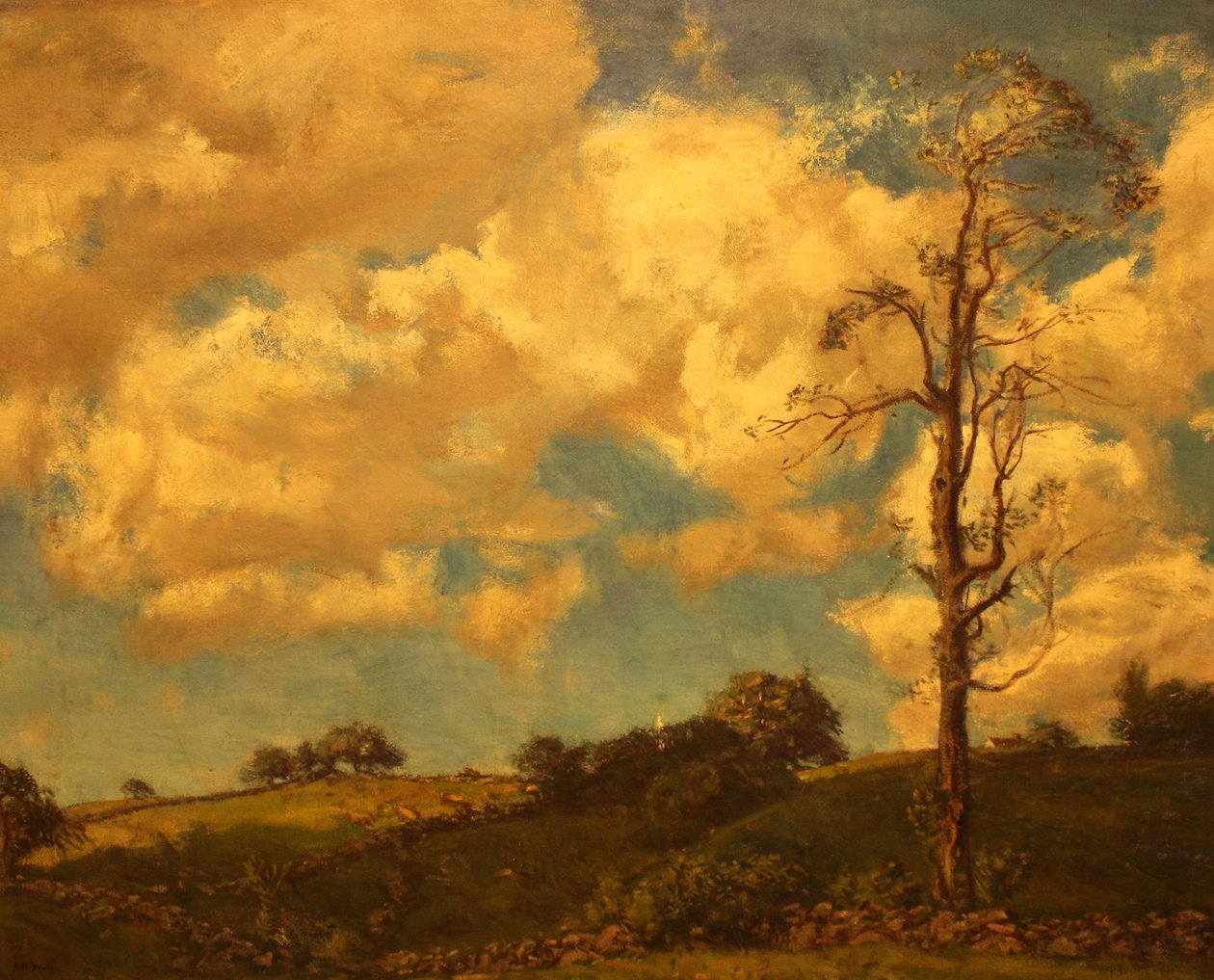 Nyári felhők alkotó: Charles Harold Davis