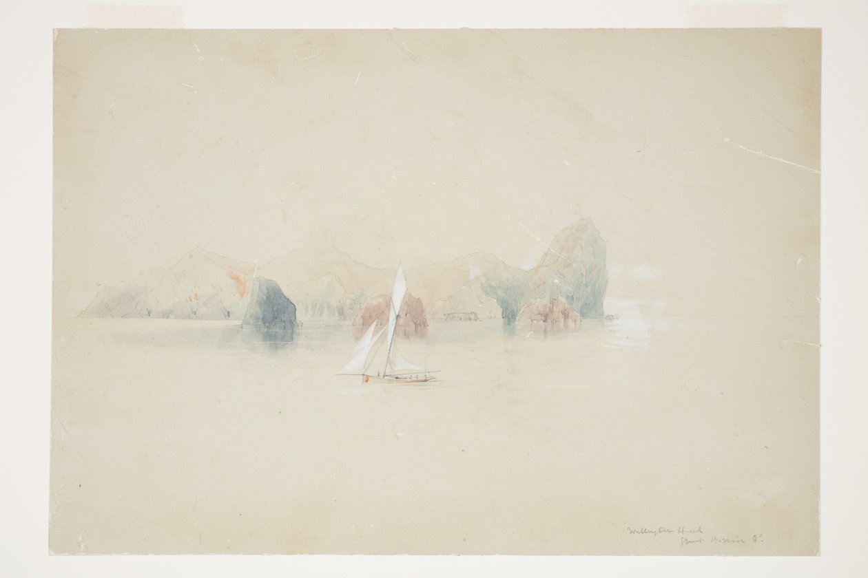 Wellington Head, Great Barrier Id alkotó: Charles Heaphy