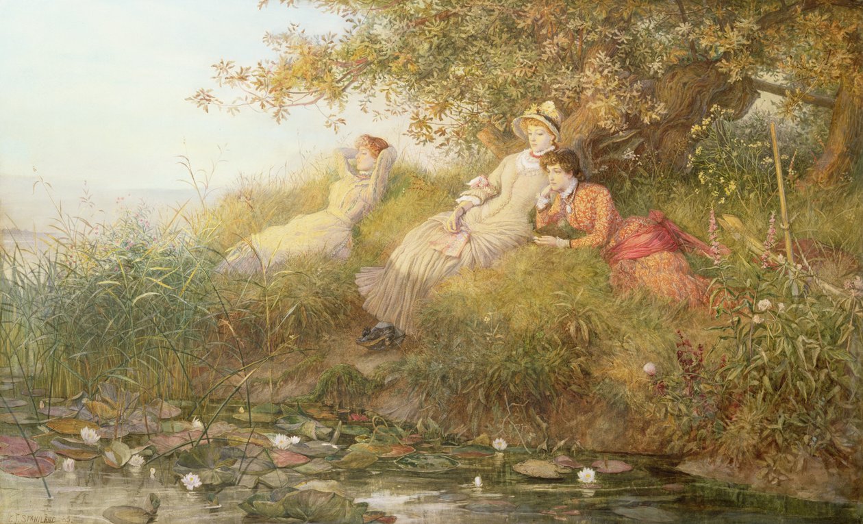 A lótuszevők, 1893 alkotó: Charles J. Staniland