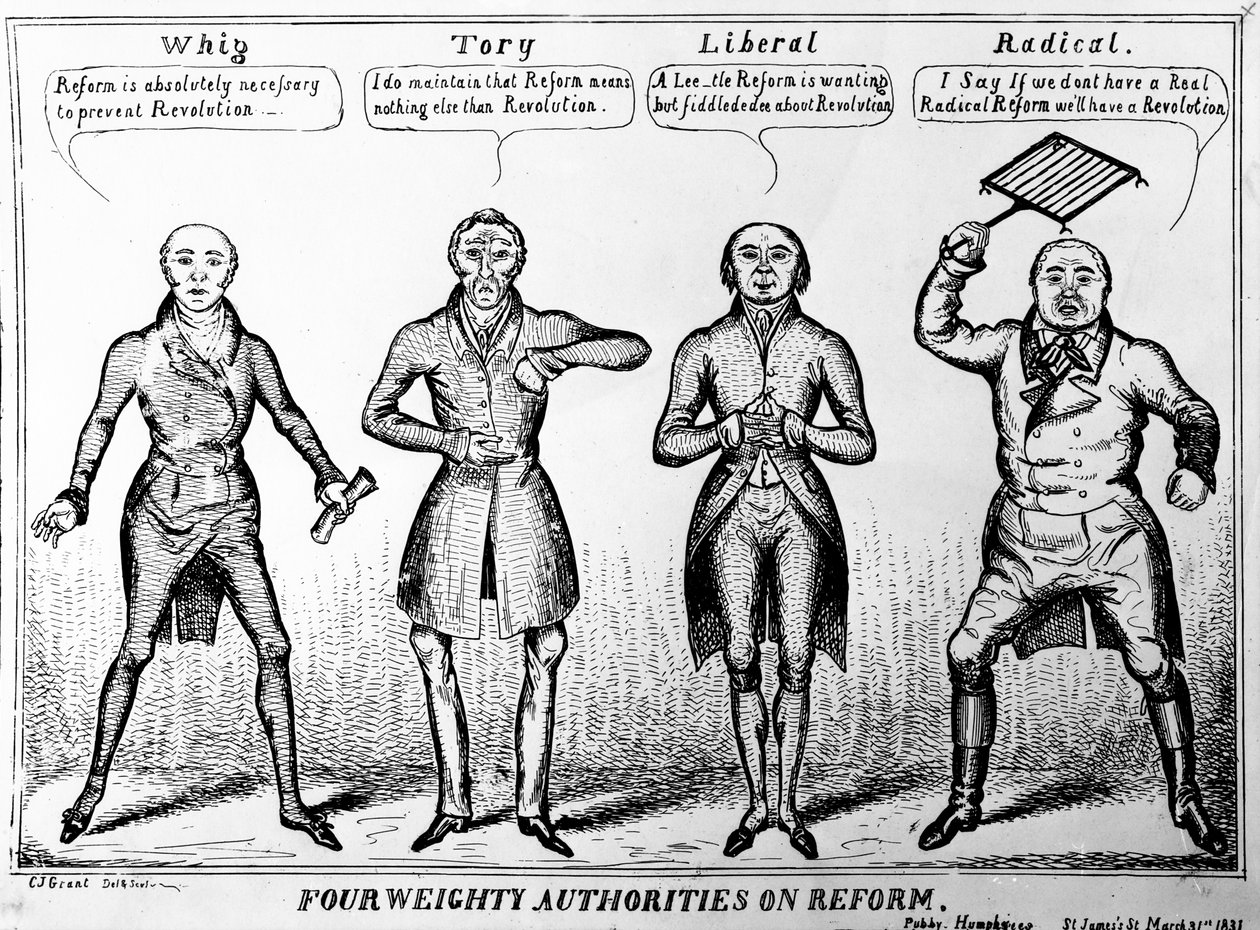 Négy jelentős tekintély a reformról, 1831 alkotó: Charles Jameson Grant