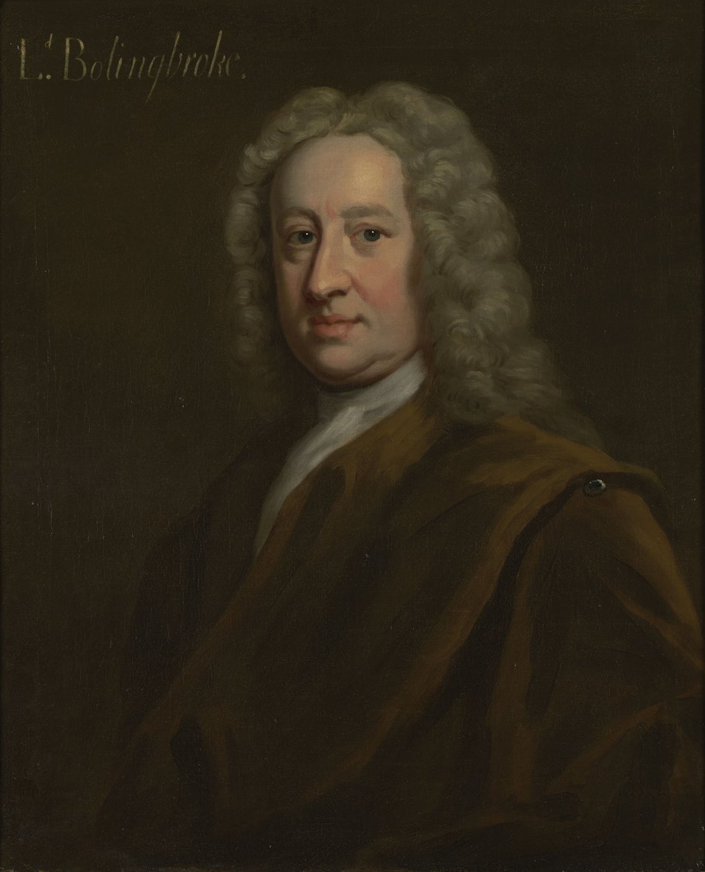 Henry St John arcképe, Bolingbroke 1. vikomt (1678-1751) alkotó: Charles Jervas