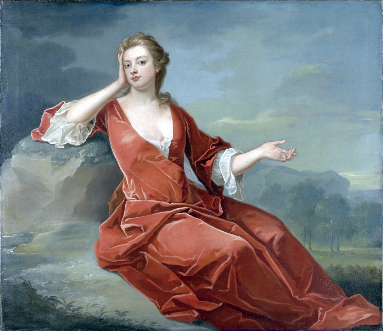 Sarah Churchill, Marlborough hercegnő portréja (1660-1744) alkotó: Charles Jervas