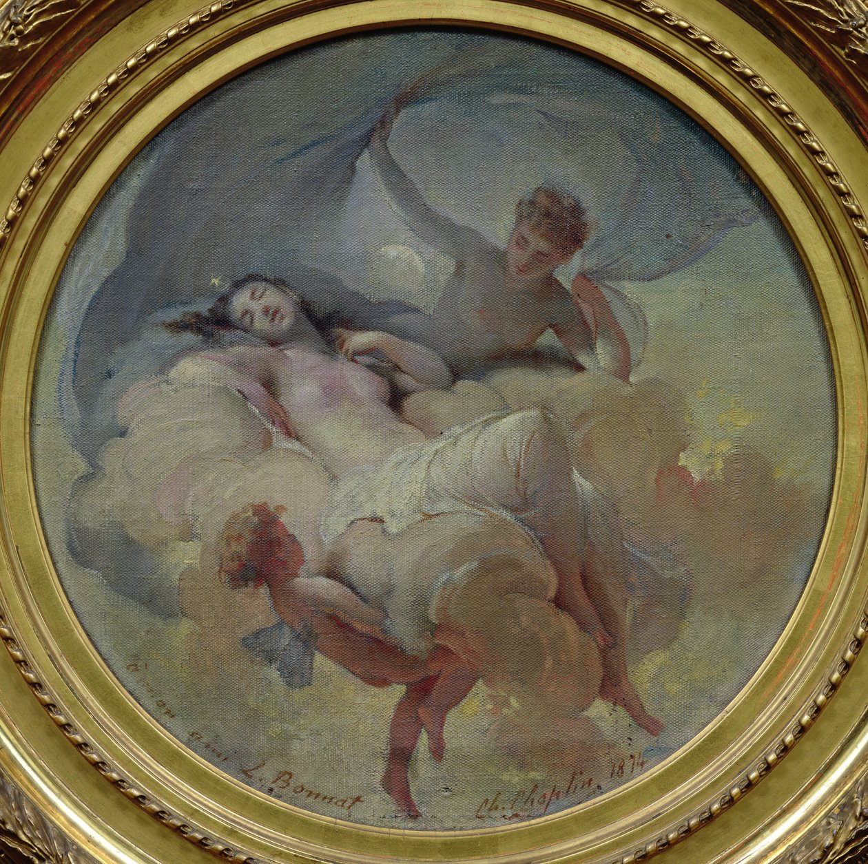 Az éjszaka allegóriája, 1874 alkotó: Charles Joshua Chaplin