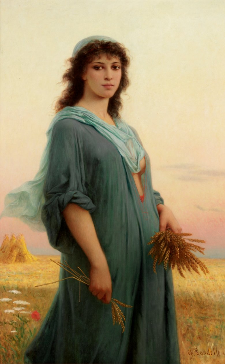 Ruth, 1886 alkotó: Charles Landelle