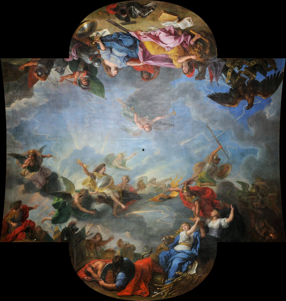 A város és Gent fellegvárának elfoglalása hat nap alatt, 1678 -ban alkotó: Charles Le Brun