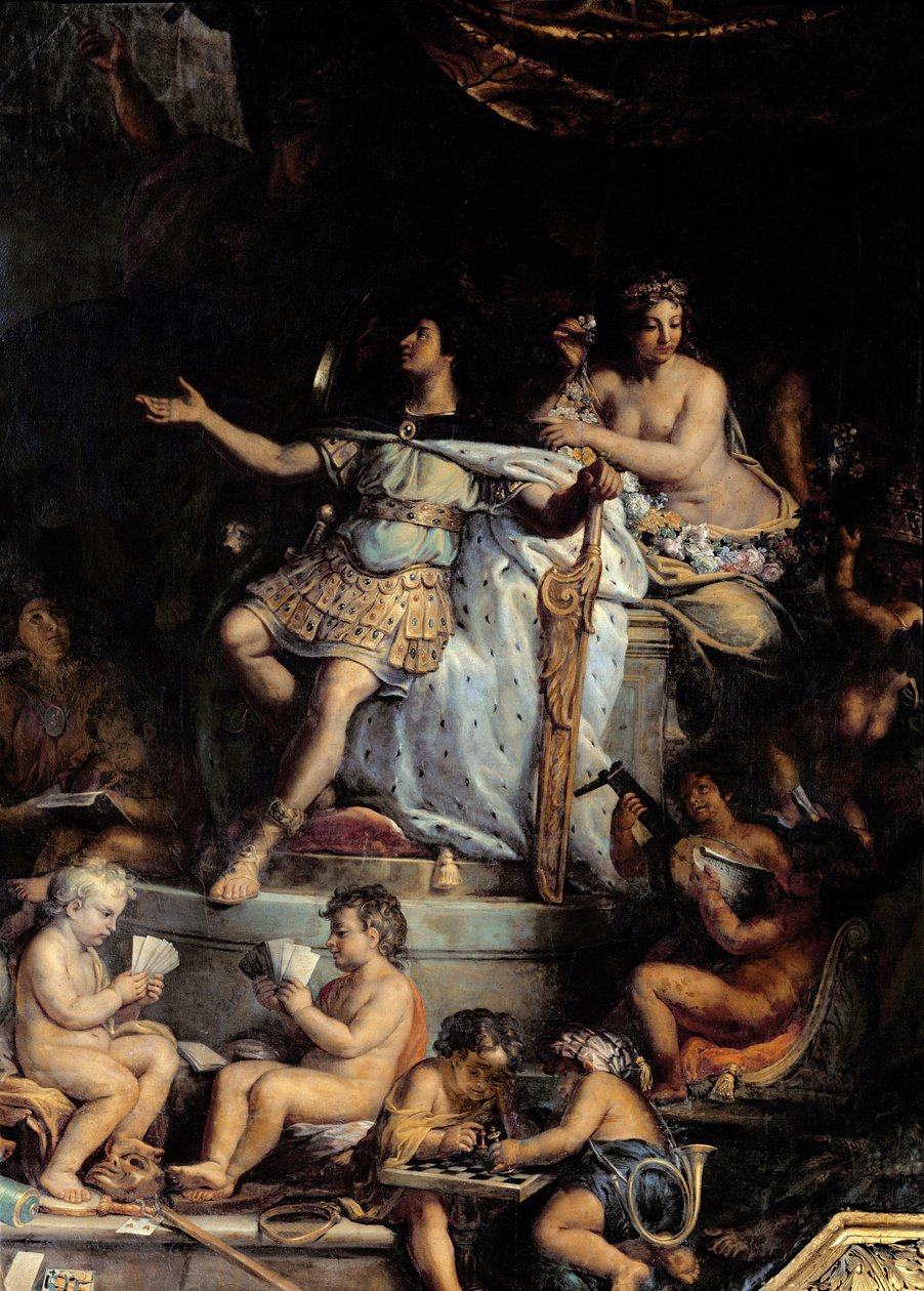 A király kormányoz, 1661 alkotó: Charles Le Brun