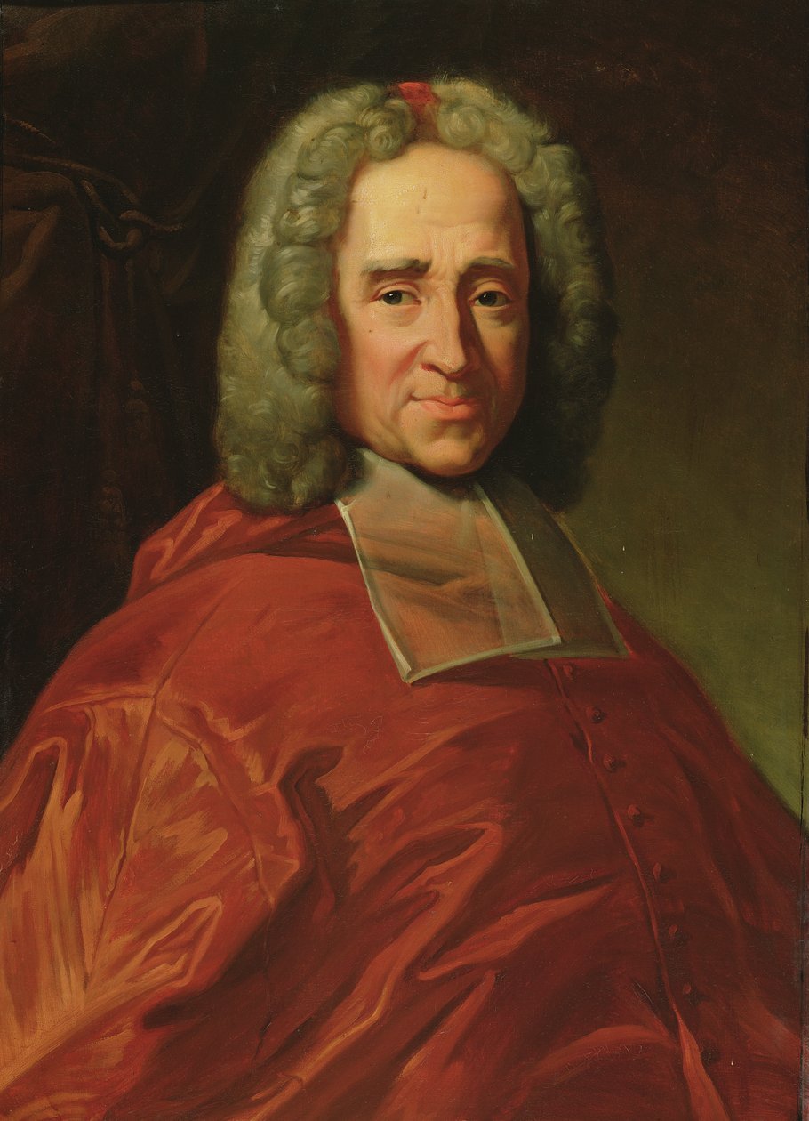 Guillaume Dubois bíboros (1656-1723) 1837 alkotó: Charles Lefebvre