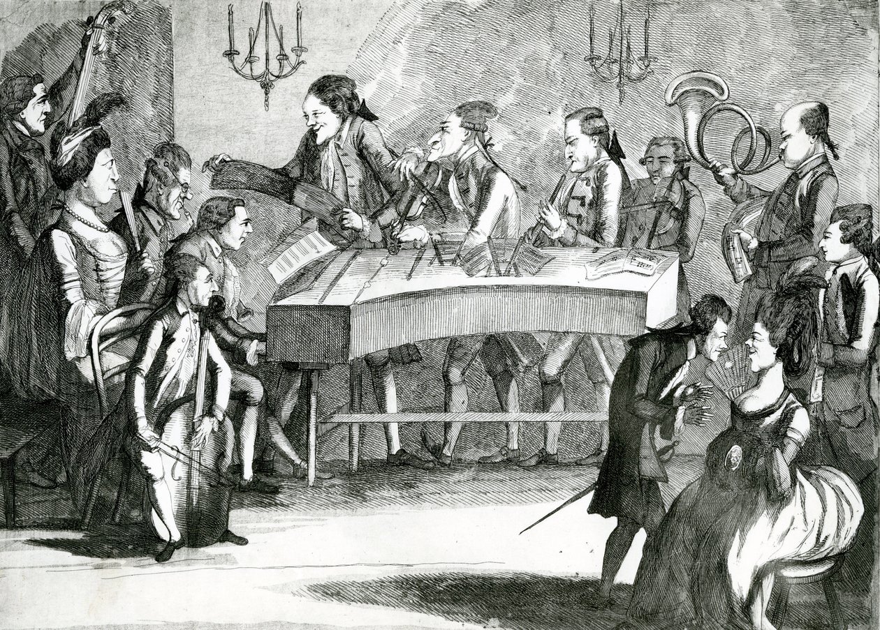 Vasárnapi koncert, 1782 alkotó: Charles Loraine Smith