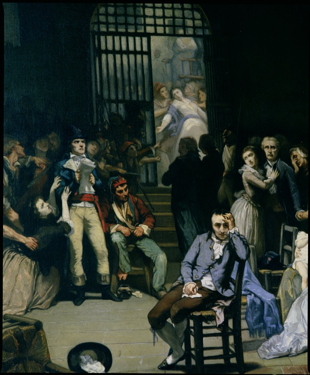 A terror utolsó áldozatainak hívása, 7-9 Thermidor, 2. évfolyam (1794. július 25-27.), 1850 után (részlet, lásd még: 164363) alkotó: Charles Louis Lucien Muller