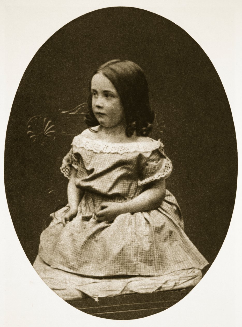 Alice Murdoch, 1856. július 19. (szépia fotó) alkotó: Charles Lutwidge Dodgson