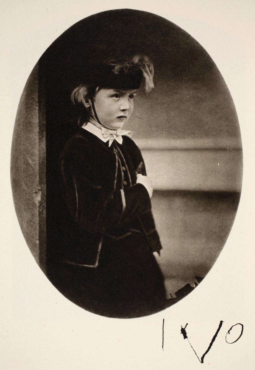 Ivo Bligh, 1864. július 7. (szépia fotó) alkotó: Charles Lutwidge Dodgson