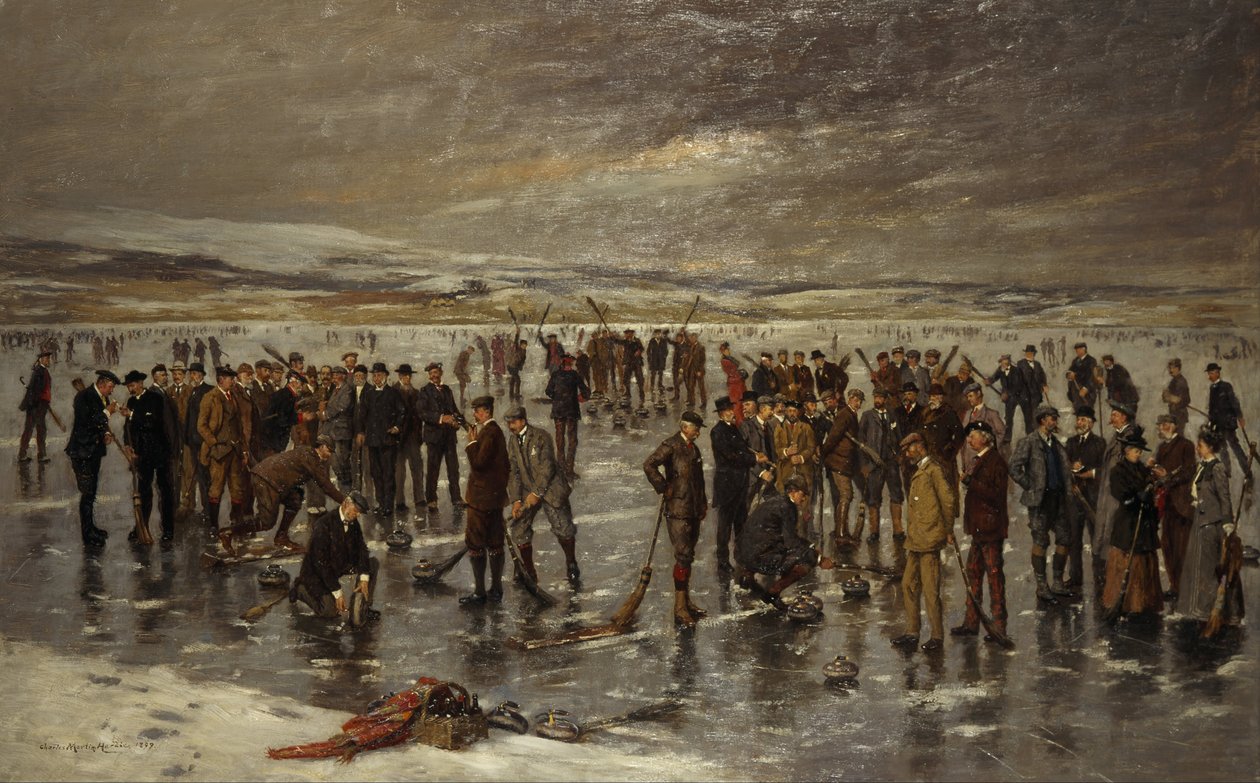 Curling Carsebreckben alkotó: Charles Martin Hardie