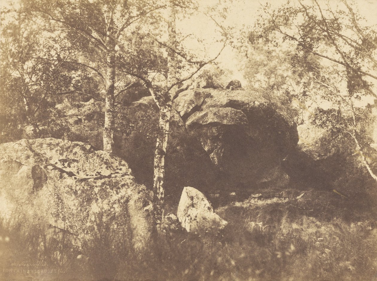 Fontainebleau alkotó: Charles Marville