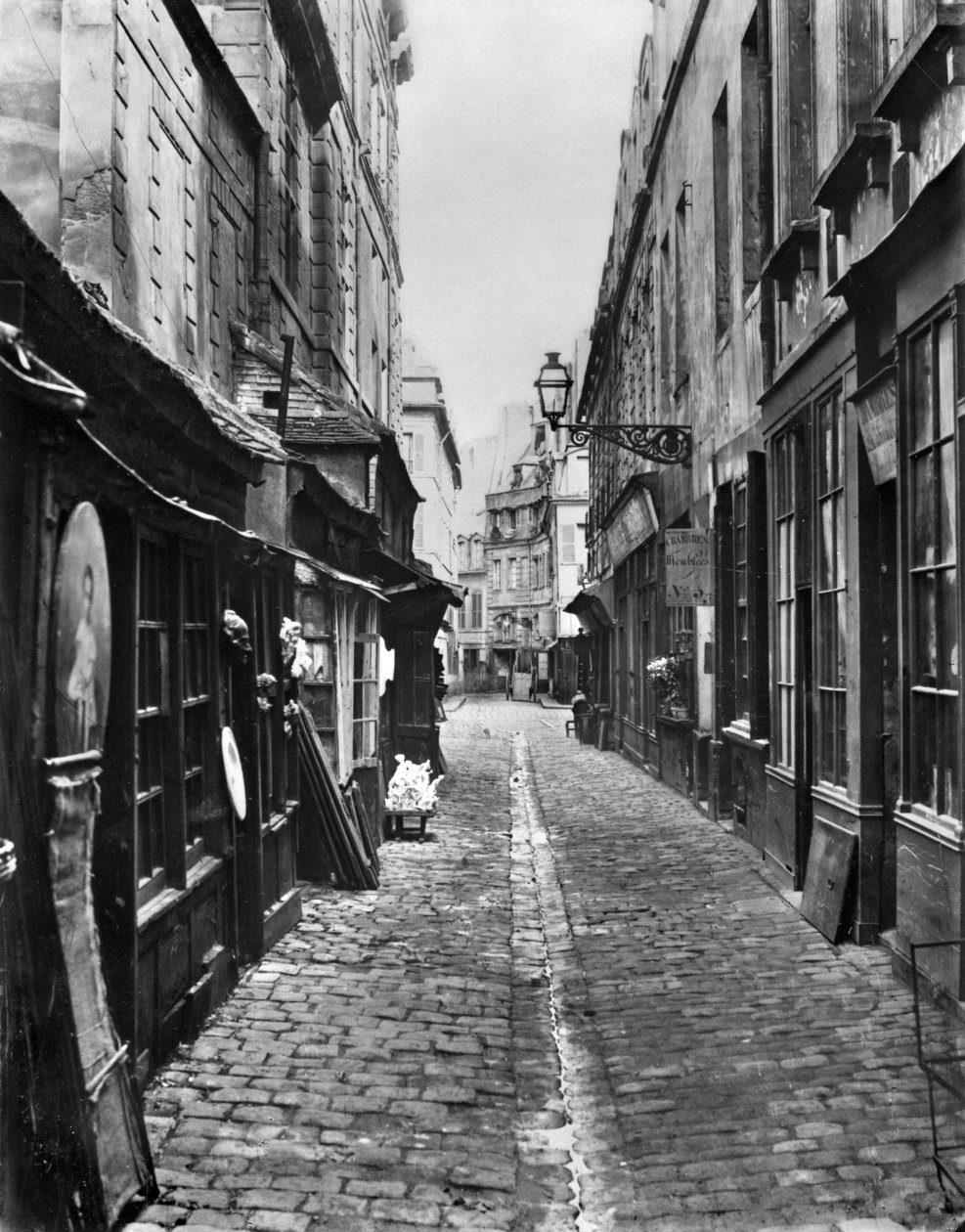 Passage de la Petite Boucherie (a rue Gozlin felől) alkotó: Charles Marville