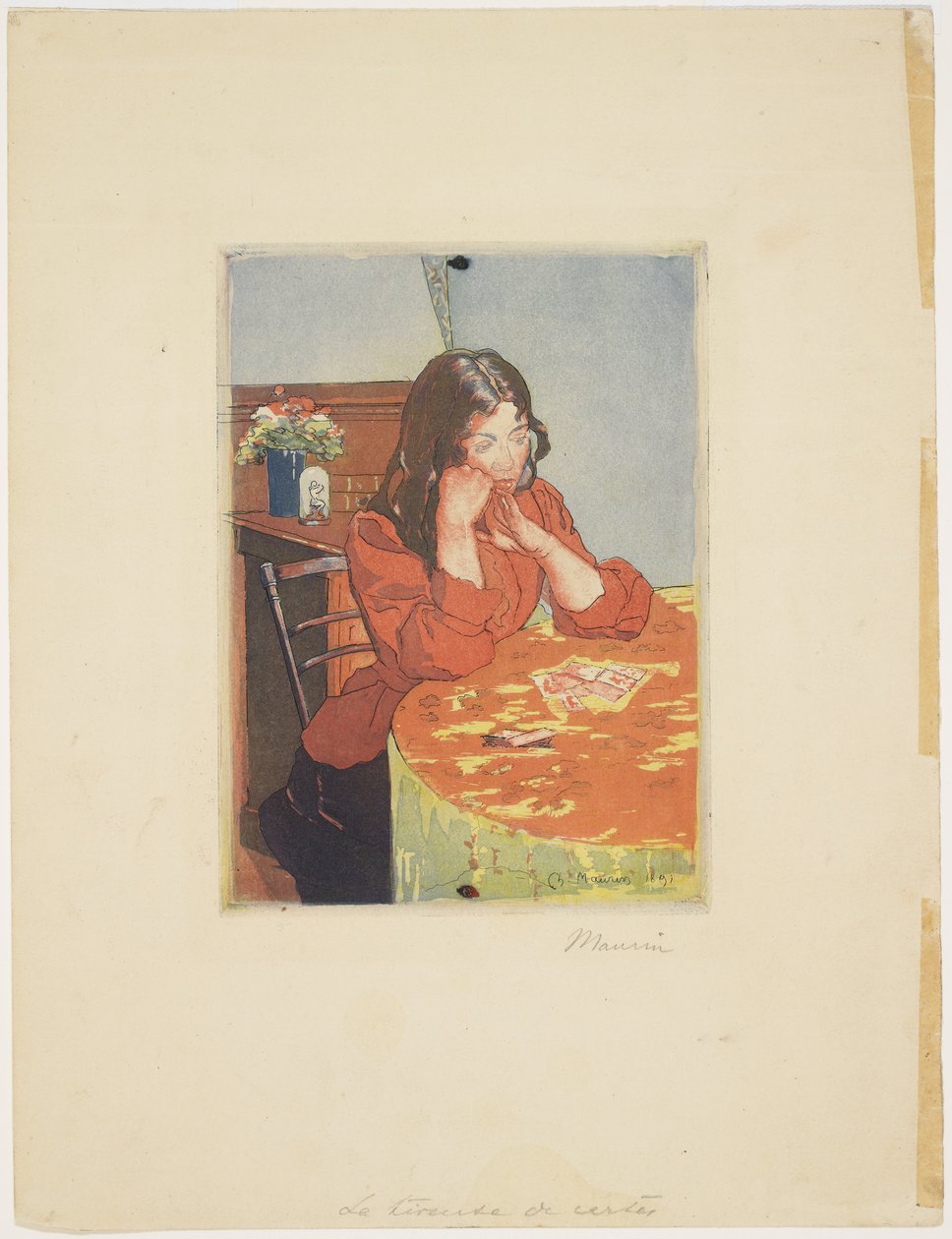 Kártyadoboz, 1891 alkotó: Charles Maurin