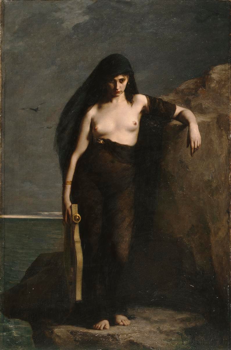Sappho alkotó: Charles Mengin