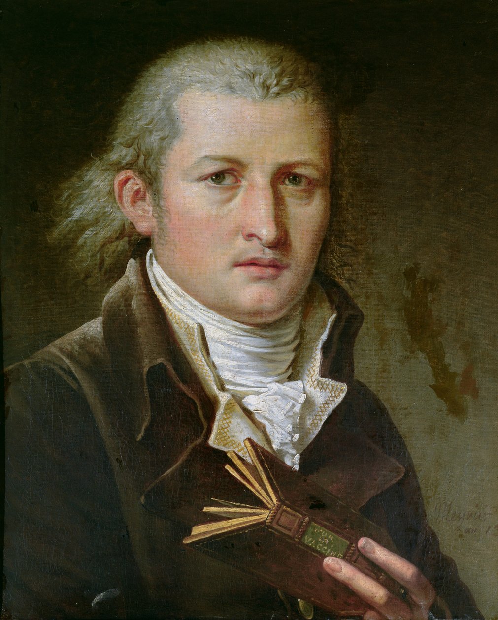 Edward Jenner (1749-1823) portréja alkotó: Charles Meynier