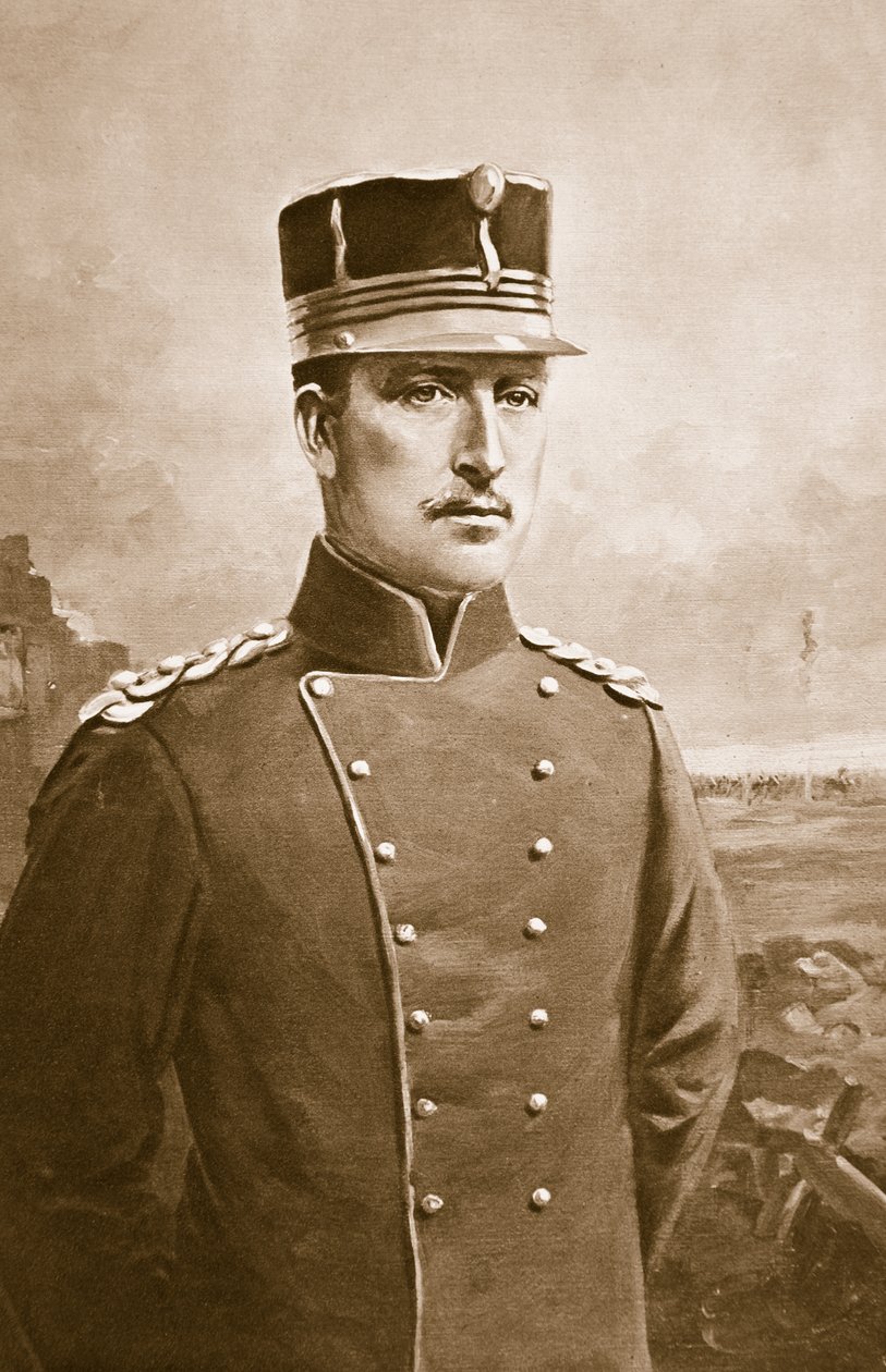 I. Albert belgák királya, 1914-19 alkotó: Charles Mills Sheldon