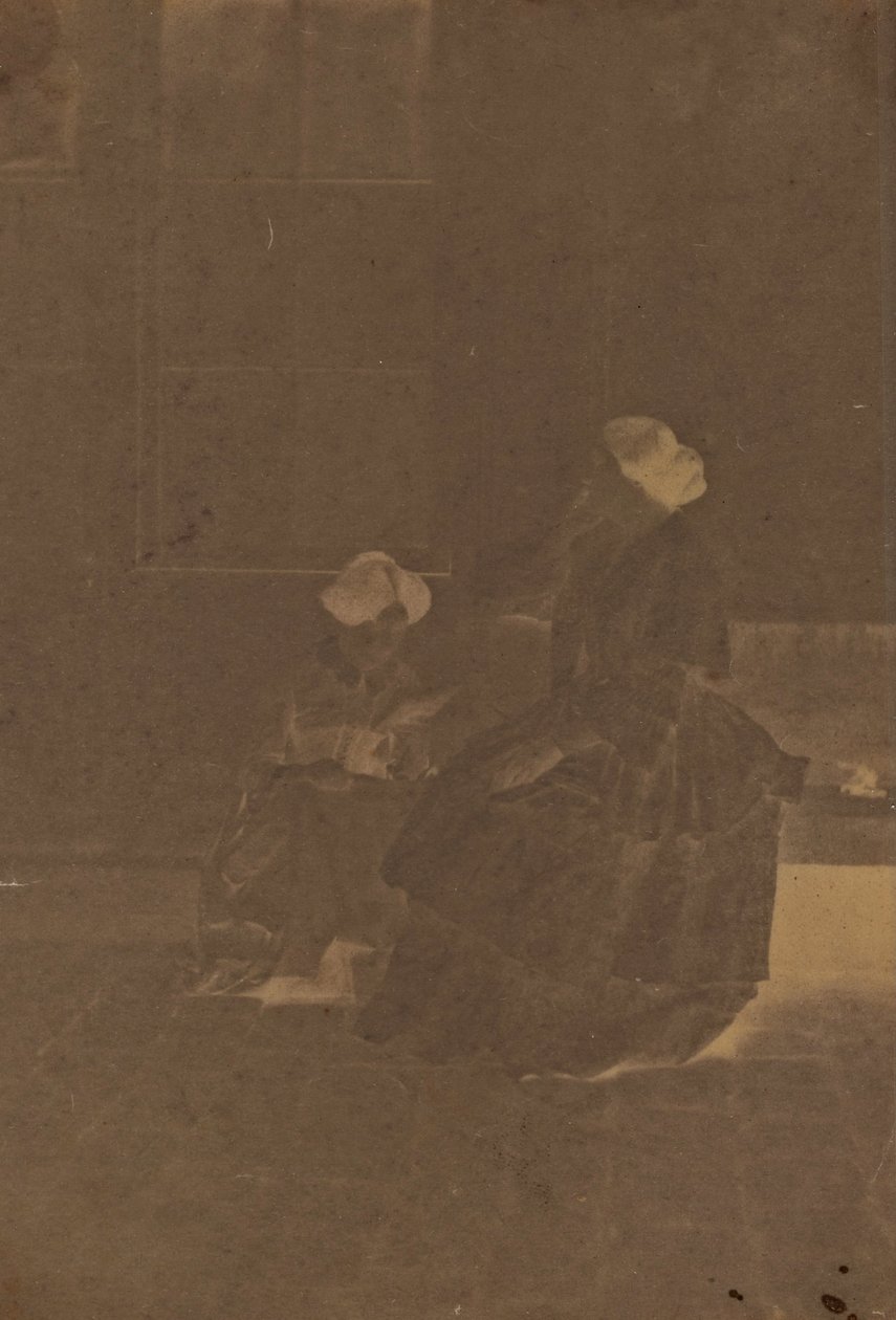 Nők az udvarban alkotó: Charles Nègre