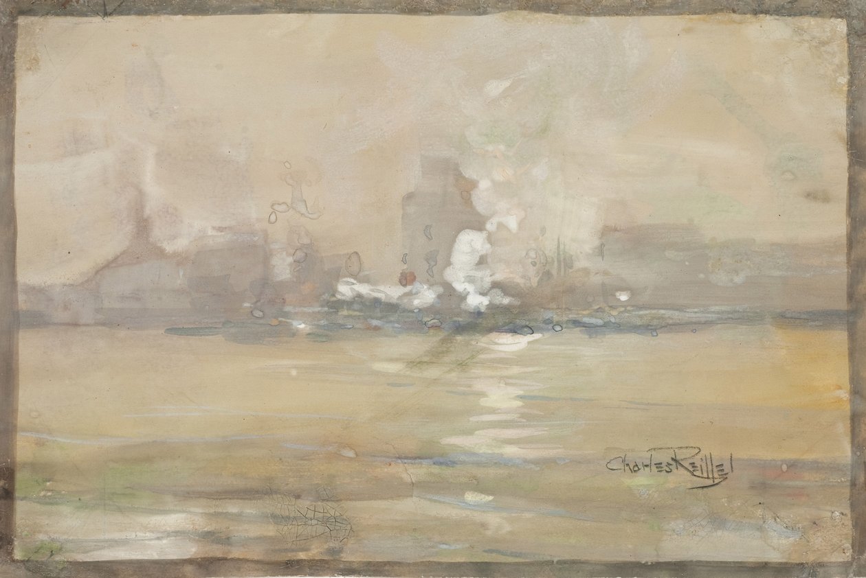 Ködös reggel, 2. sz alkotó: Charles P. Reiffel