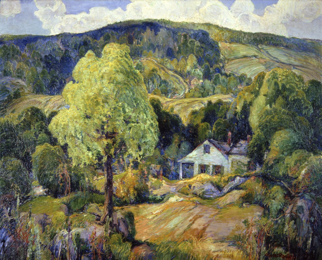 Nyári tervezés, 1922 alkotó: Charles P. Reiffel