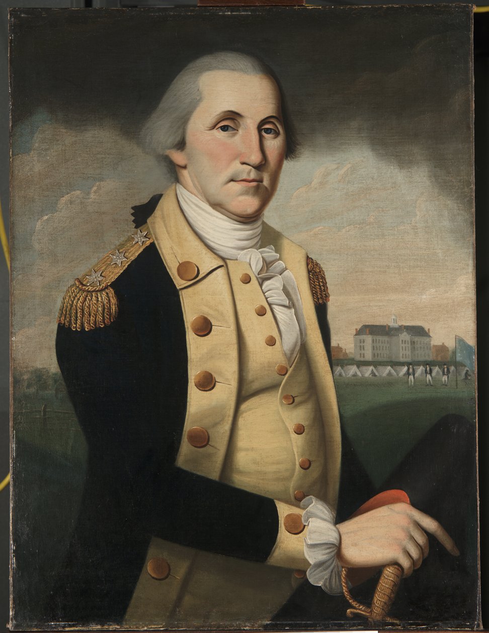 George Washington, 1790-93 alkotó: Charles Peale Polk