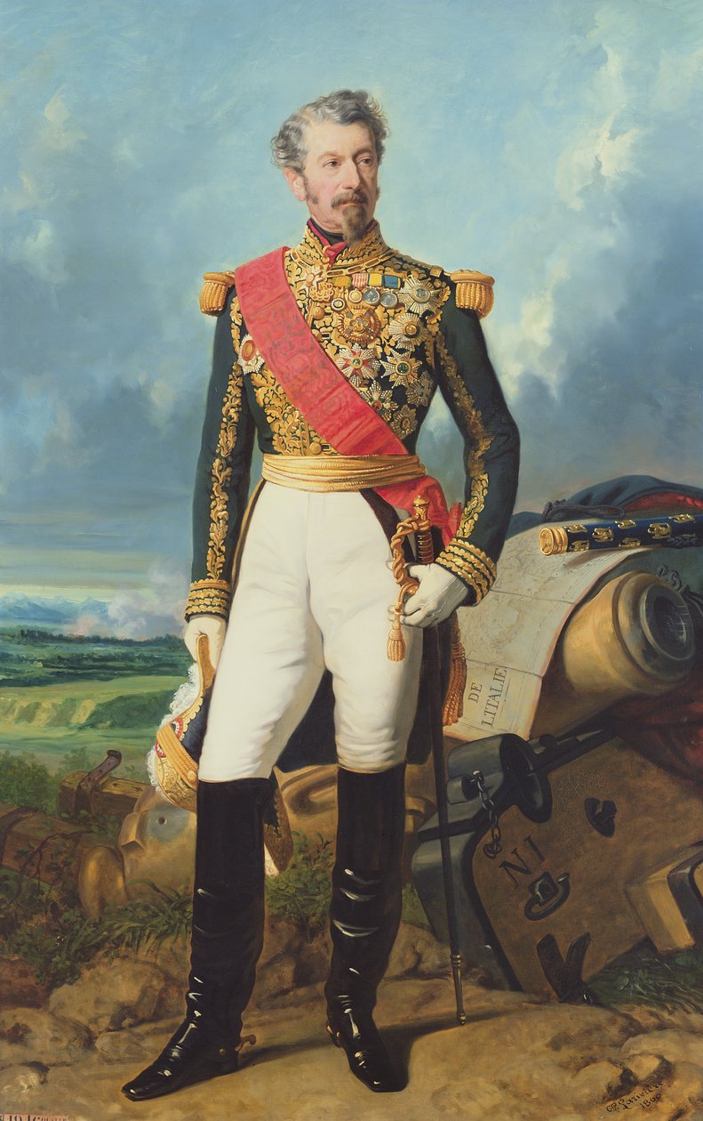 Adolphe Niel (1802-69) 1860 alkotó: Charles Philippe Lariviere