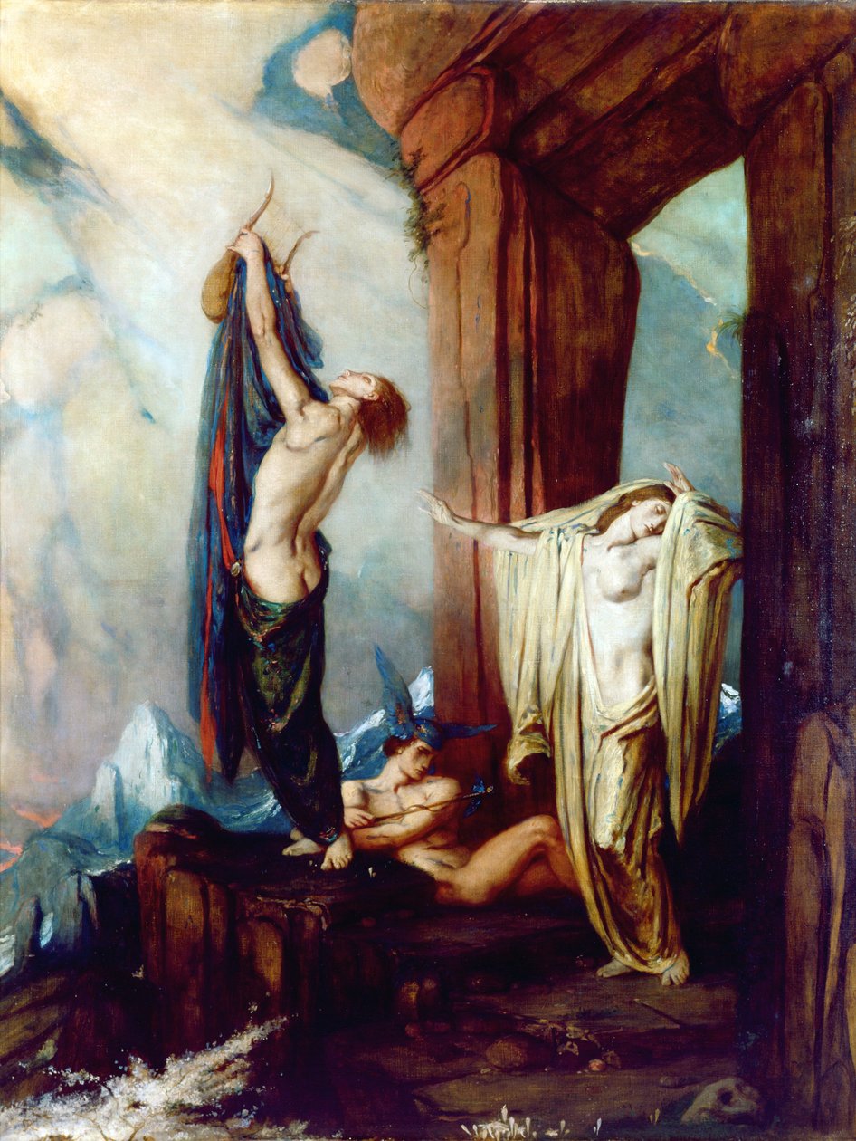 Orpheus és Eurydice, 1922 körül alkotó: Charles Ricketts