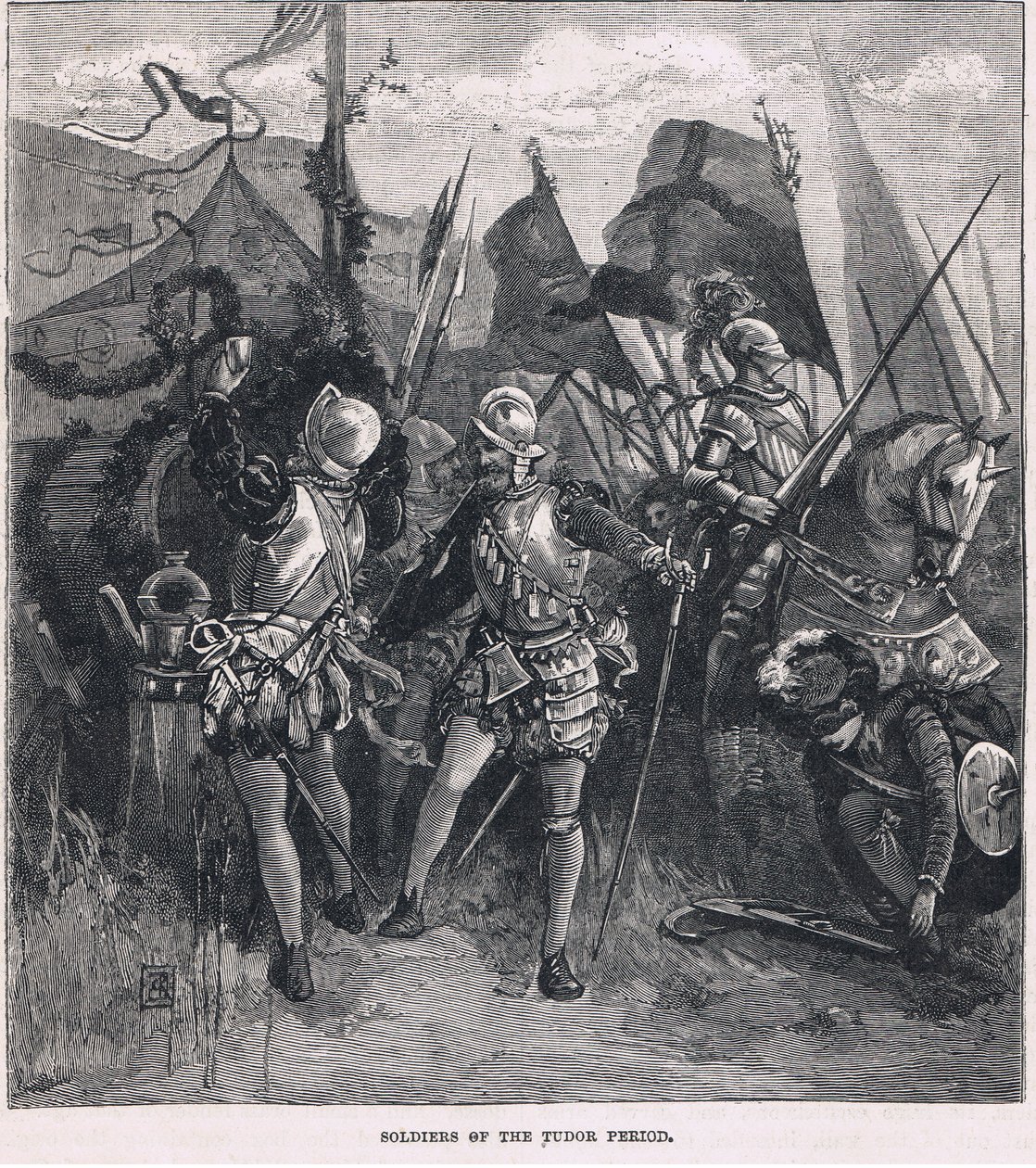 A Tudor-kor katonái alkotó: Charles Ricketts