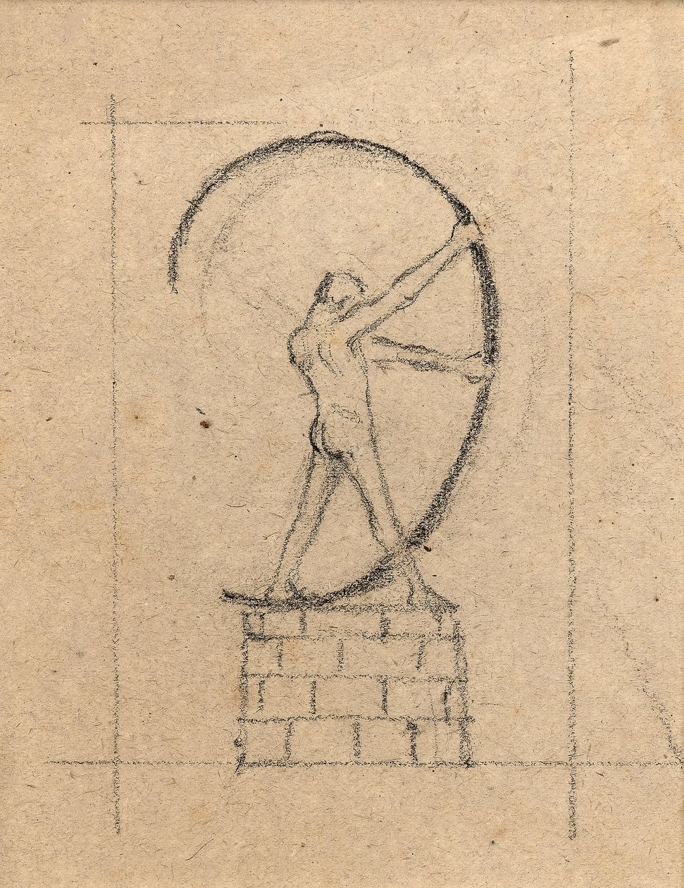 Férfi íjat ível, 1897 körül alkotó: Charles Robert Ashbee
