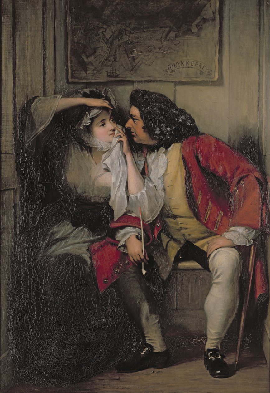Toby bácsi és özvegy Wadman alkotó: Charles Robert Leslie