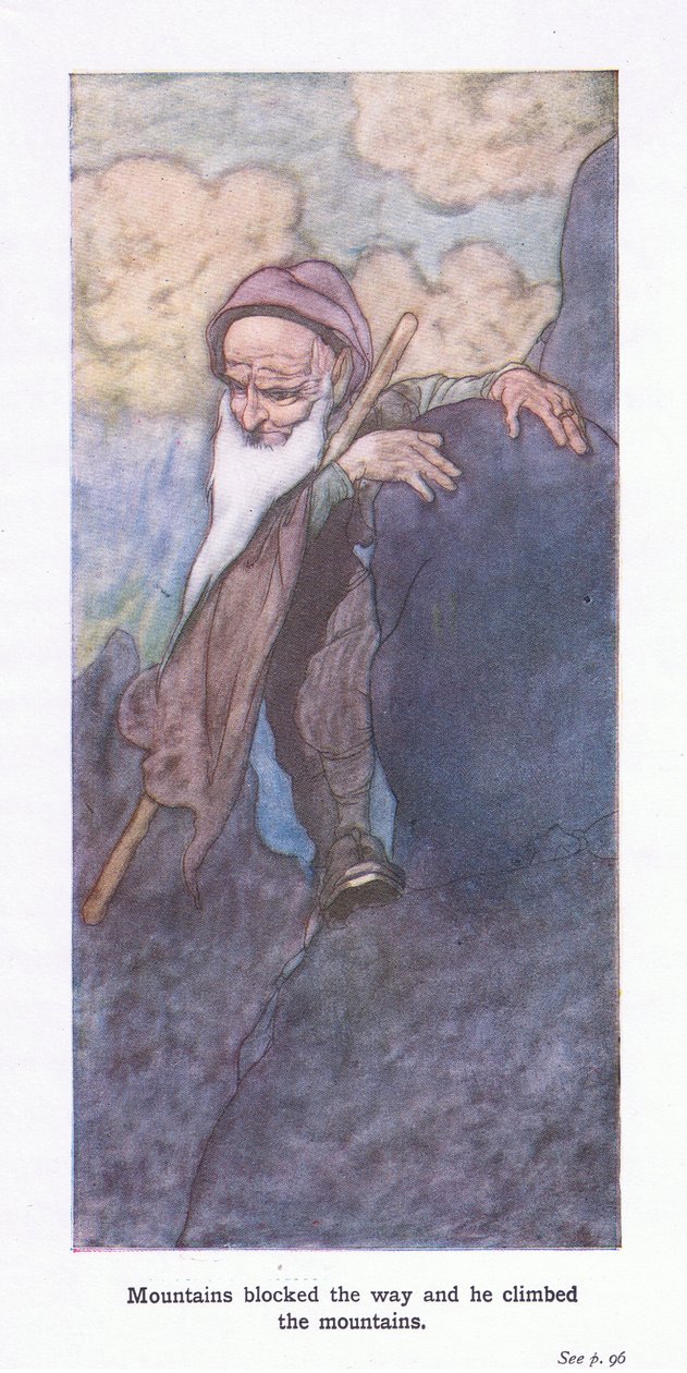 Hegyek állták el az utat, és felmászott a hegyekre alkotó: Charles Robinson