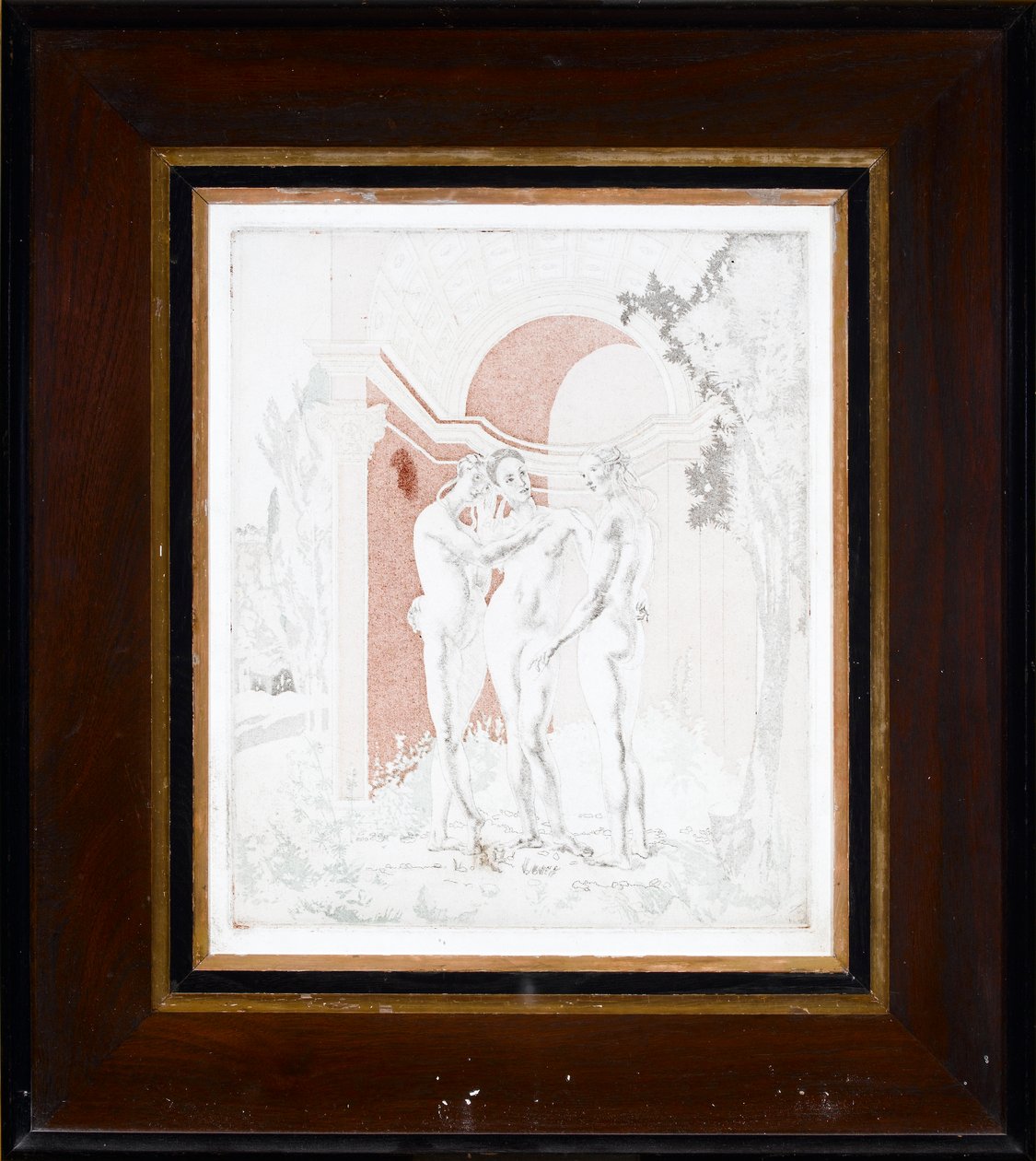 Epilógus (Ref. CD3), 1921-22 (metszet akvatintával) alkotó: Charles Sims