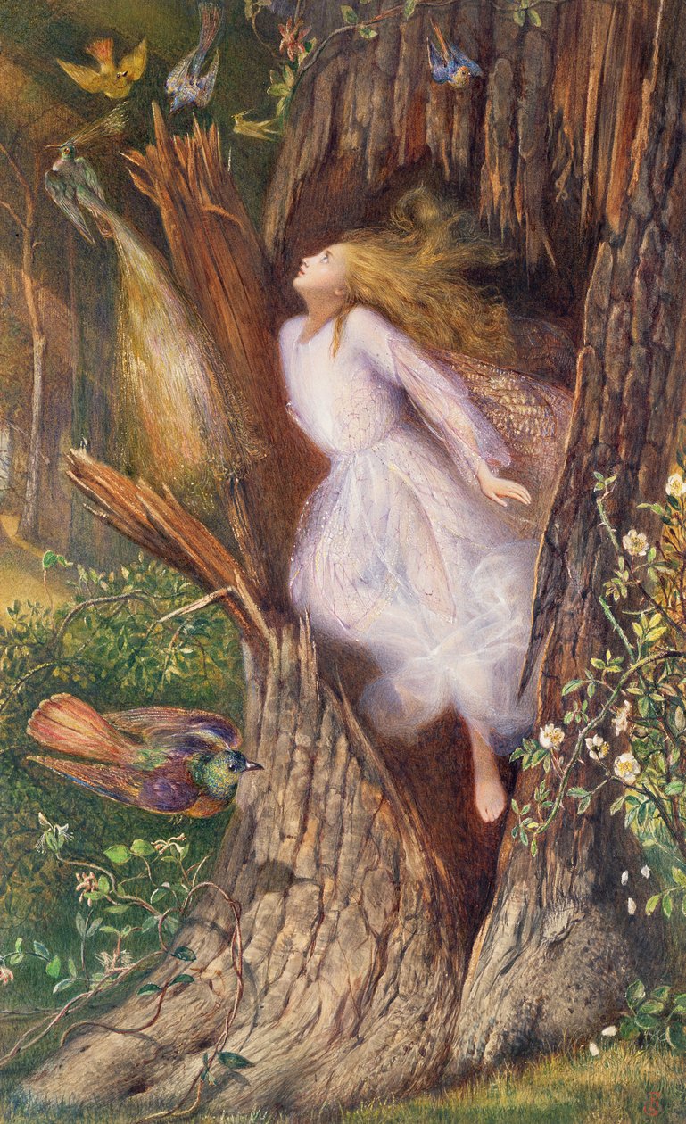 Apollótól: Daphne babérfává való metamorfózisa alkotó: Charles Sims