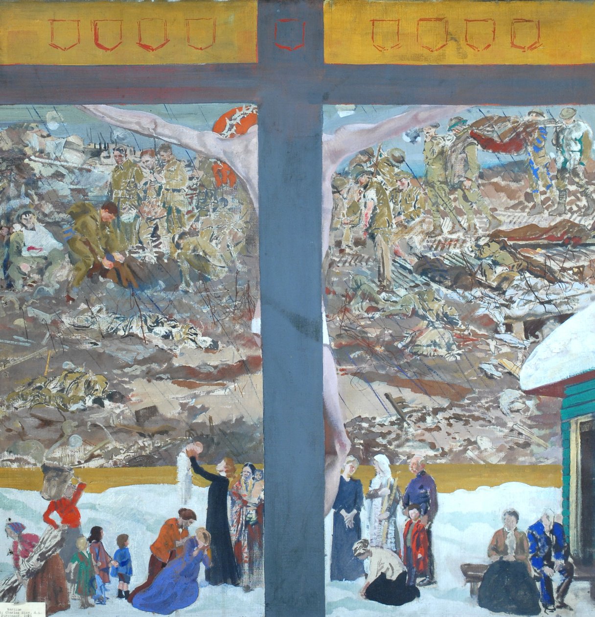 Háborús idők, 1901 alkotó: Charles Sims