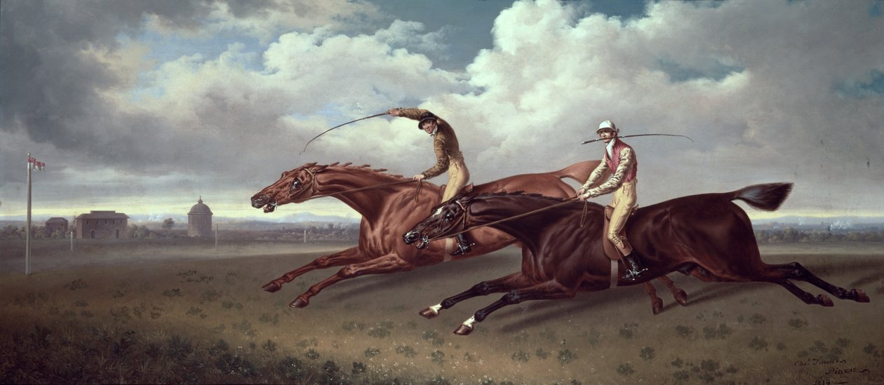 Sir Joshua és Filho da Puta mérkőzése, 1819 alkotó: Charles Towne