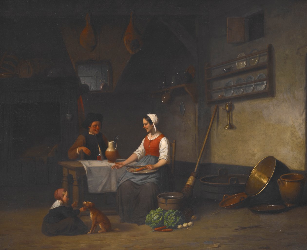 Belső jelenet alkotó: Charles Venneman